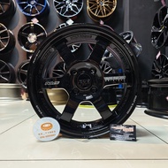 [4PCS] New Sport Rim 15inch TE37 15X6.5JJ ET40 4H100 GLASS BLACK