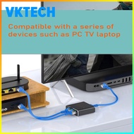 [Vktech] Ethernet Splitter 1 To 2 Gigabit RJ45 LAN Network Extension RJ45 Ethernet Splitter Adapter 