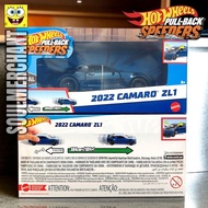 Hot Wheels Pull Back Speeders 2022 Camaro ZL1 1:43 Diecast Sport Carbiru