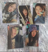 NewJeans 一期會員禮小卡全套未開封