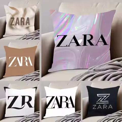 ZARA Pillow Case Pattern Printed Pillowcase for Living Room Sofa Cushion Cover & Bedroom Decor