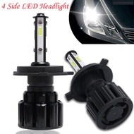【Trusted】 ZK20 4 Side H4 LED Headlight 20000LM CSP Chip H7 H11 9012 9006 9005 Car Headlight Bulbs Au