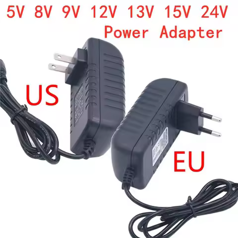 AC DC 5V 6V 8V 9V 10V 12V 13V 15V Switching Power Supply 1A 2A 3A Transformers 220V To 12V Laborator