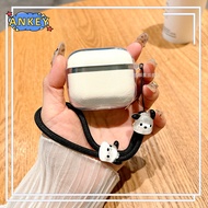 for Edifier W260NC Case Protective Transparent Clear TPU Covers Lanyard Bluetooth Earphone Shell