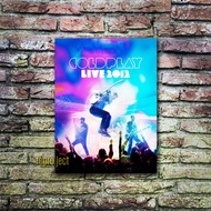 COLDPLAY LIVE 2012 DREAM POSTER - WALL DECORATION