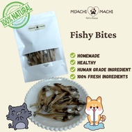 [Muachi Machi] Fishy Bites | 小鱼干 | HEALTHY HOMEMADE PET SNACK  | PET FOOD | PET JERKY | DOG SNACK | 