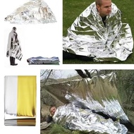 160*210cm Emergency Blanket Outdoor Blanket Windproof Keep Insulation Blanket Warm O6r4