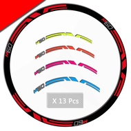 Wheel set stickers decals for ENVE M60 Mountain Bike bicycle MTB Dirt rim Decals