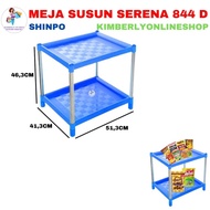 Serena 844 D Shinpo Spaylater 0% 2-Tier Plastic Square Table