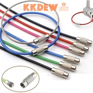 Kkde ที่แขวนเสื้อแขนกุด Edc 10ชิ้น Edc,Rvs Kleurrijke Karabijnhaak Sleutelhouder กลางแจ้ง Gereedschap Draad แขวนแขนกุด