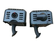 Aksesori Pam Air Enjin Petrol168f170f Kulir Penyenyap Mikro-tiller GX160Paip Ekzos（pipixia666.ph）