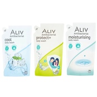 ALIV Antibacterial Moisturising | Cool | Protect + Body Wash Pouch 850ml