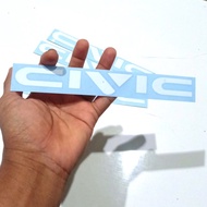 STIKER GARNIS CIVIC NOUVA DAN GRAND CIVIC LX CUTTING STICKER ORACAL 2 pcs