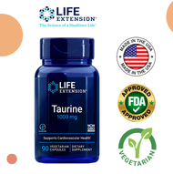Life Extension Taurine 1000 mg 90 vegetarian capsules EXP:06/26