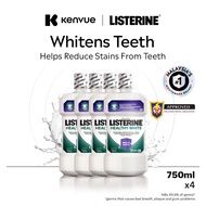 [Bundle of 4] Listerine Healthy White Mouthwash (750ml)