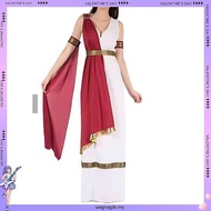 King of Rome Child Mythology Priestess Greek Queen Long Dress for Children Roman Goddess Ancient Eur