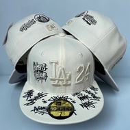 Dodgers Fitted Cap Baseball Cap Full Closed Cap Fashion Sports Hat LKQH