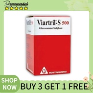 【BUY 3 FREE 1】Viartril-S 500mg Cartilage Support Formula - 90 capsules, relieve joint pain, improve 