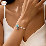 H Versatile Bracelet Bohemian Style Bracelet Starfish Conch Shell Beaded Bracelet H