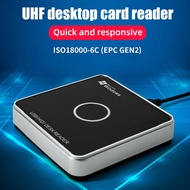 Single Piece AIRONGDI UHF RFID Reader, 920MHz-925MHz Desktop Ultra High Frequency Card Scanner Compa