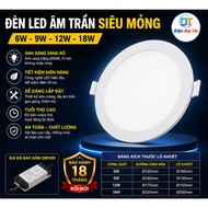 Ultra Thin LED Ceiling Light 6W 9W 12W 18W White / Yellow Light – With Driver – 1 for 1