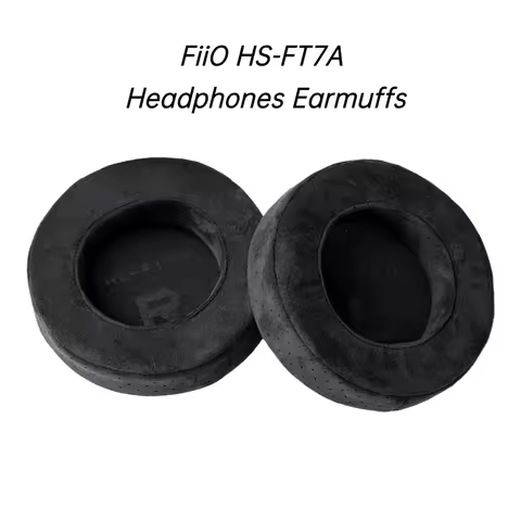 FiiO HS-FT7A Headphones Earmuffs for FT7 Fleece Fabric Memory Cotton Ergonomic Design Earmuffs Porta