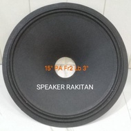 Terpopuler Daun speaker 15 inch PA Hitam Lubang 3 inch. 2pcs