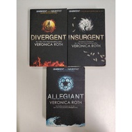 [BB] [Used] Divergent Trilogy (Divergent Insurgent Allegiant) by Veronica Roth (YA / Fantasy / Dysto