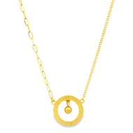 Top Cash Jewellery 916 Gold Roman Numerical Necklace