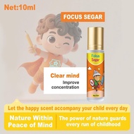 Estooo Fokus Segar Minyak 10ml - Meningkatkan Fokus & Segar Minda Otak - Essential untuk Belajar - B