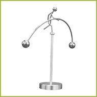 Steel Balance Physics Toy Swing Perpetual Motion Device Physics Weightlifter Art Balance Toy Science