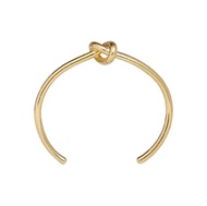 สร้อยข้อมือ[TRENDX]CELINE KNOT EXTRA-THIN BRACELET IN BRASS WITH GOLD FINISH(46P466BPA.35OR) C1(S)
