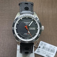 Tissot T100.430.16.051.00 Automatic Black Analog Leather Men's Watch