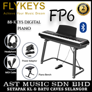 Flykeys FP6 88-Keys Digital Piano (Black/White)