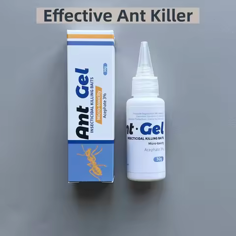 Ant Gel Bait for Home Use - 30g/50g Pack(Eliminates Black, White and Yellow Ants)