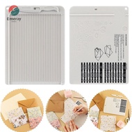 EMERAY Craft Paper Cutter, Plastic DIY Gift Box Letter Paper Trimmer Scoring Board, with Measuring G