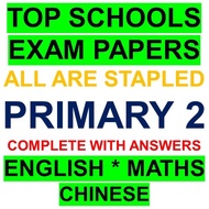 [2024/23/22/21] Primary 2 Past Year School Exam Paper (Hard Copy)