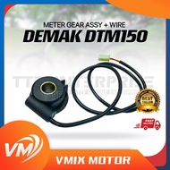 DEMAK DTM150 METER GEAR ASSY + WIRE DTM 150