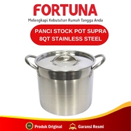 Supra 8QT Stock Pot Supra Stainless Steel Pot/
