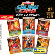 BoBoiBoy Galaxy Card Kad Pek Lagenda - Single Packet - Collectable