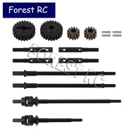 Steel Thickened Capra Driveshaft CVD Bold UTB10 Portal Stub Axle Overdrive Gears Set for 1/10 RC Cra