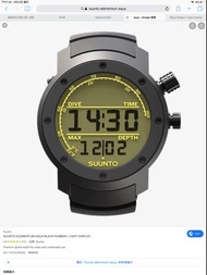 智能手錶 Suunto elementary aqua (all black) full set