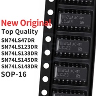 5pcs SN74LS47DR SN74LS123DR SN74LS138DR SN74LS145DR SN74LS148DR SOP-16 New chip ic