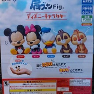 T-ARTS 迪士尼倚肩睡眠公仔  Disney Character 肩並肩 扭蛋  一套5款
