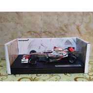 [Ready Stock] HOT WHEELS HOT WHEELS 1: 18 McLaren MP4-21 F1 Racing Car Model, Kimi Laclin Kimi R?Ikk