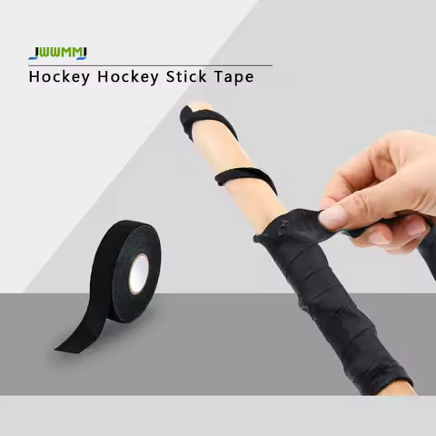1Roll Multipurpose Hockey Grip Tape 2.5cm*25m Non-Slip Anti-Scratch Cloth Tape for Hockey Stick Lacr