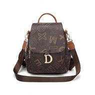 KYS - Tas Ransel Wanita Retro MK D Tas Bahu Wanita Ransel Backpack Kecil Wanita Import