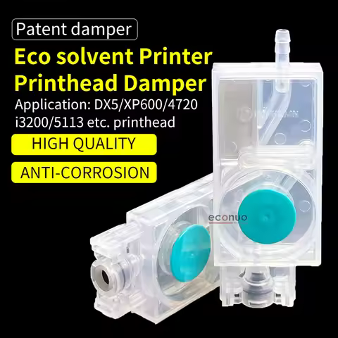 4pcs Patent i3200 4720 Ink Damper dtf Damper for epson XP600 l1600 4720 Printhead DX5 Dumper Negativ