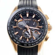 精工 Astron SBXB055 8X53-0AC0-2 黑色石英 GPS 太陽能手錶