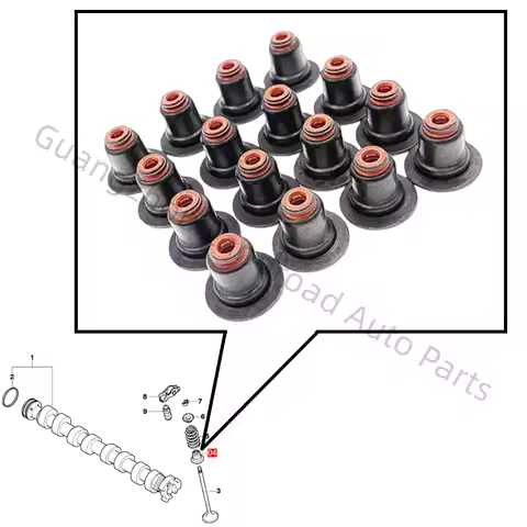 11340033950 Valve Stem Seal Set For MINI BMW F20 Clubman Countryman Paceman 116i 118i 1.6L 1.6T N16 